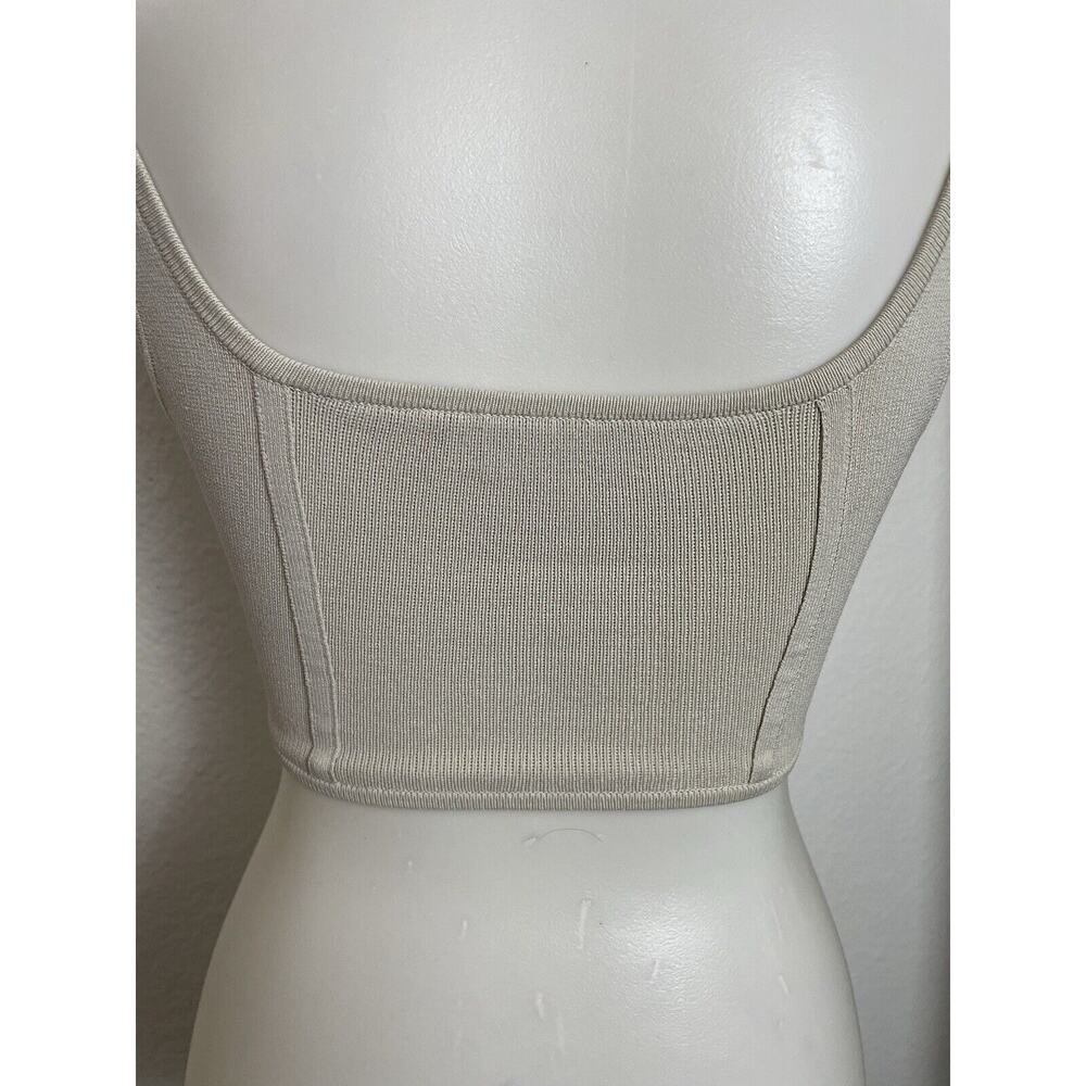 Aritzia Babaton Tank Top Natalie Sculpt Bustier Corset Romantic Coquette - Picture 6 of 8